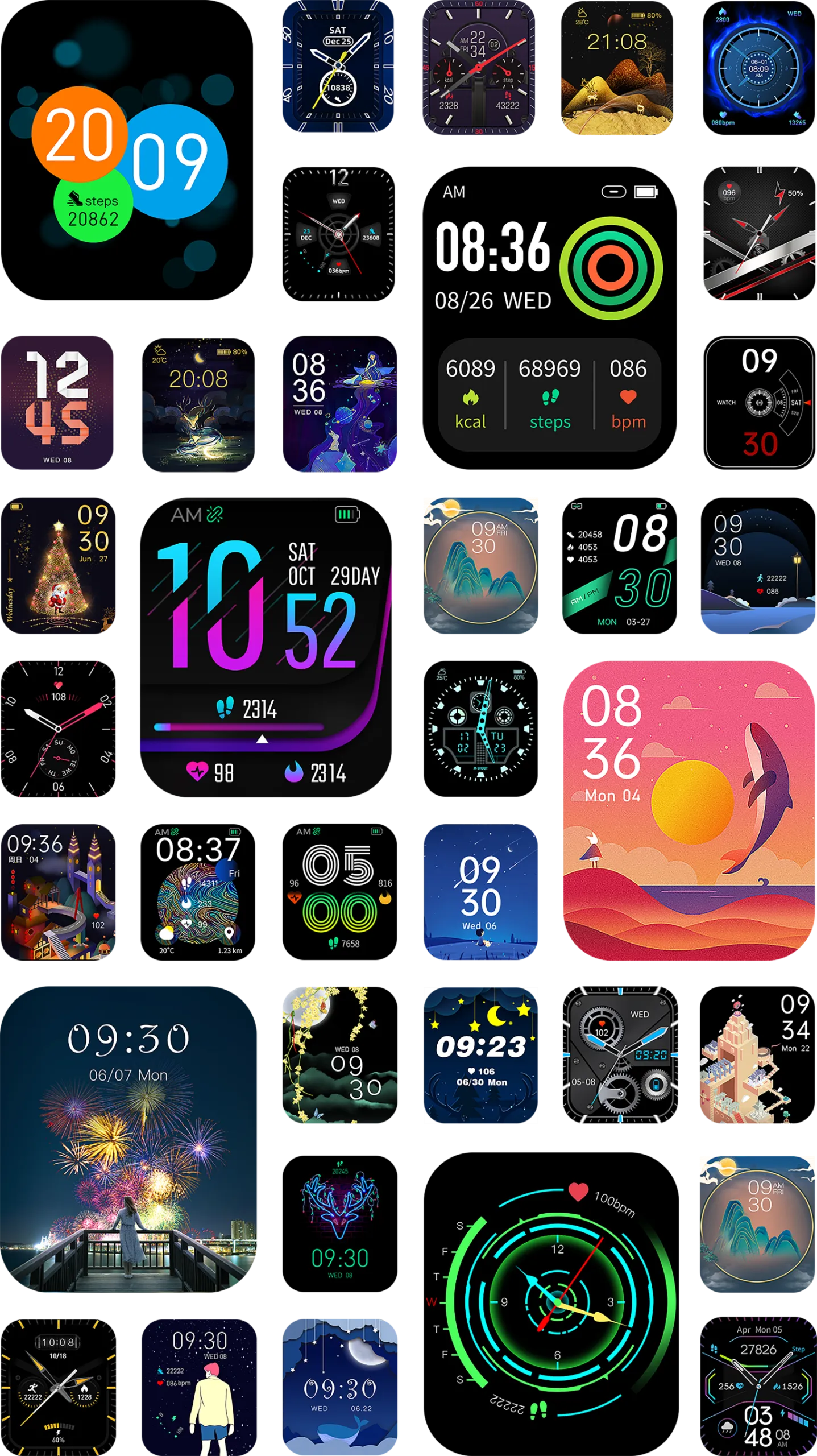 SwimAlert 300+自定义表盘